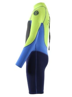 Two Bare Feet Squadron 3/2mm Short Leg Spring Junior Wetsuit (Lime/Blue/Blue) 11 Two Bare Feet Squadron 3/2mm Short Leg Spring Junior Wetsuit (Lime/Blue/Blue) -Ocean Glide Ready 1c8a1421