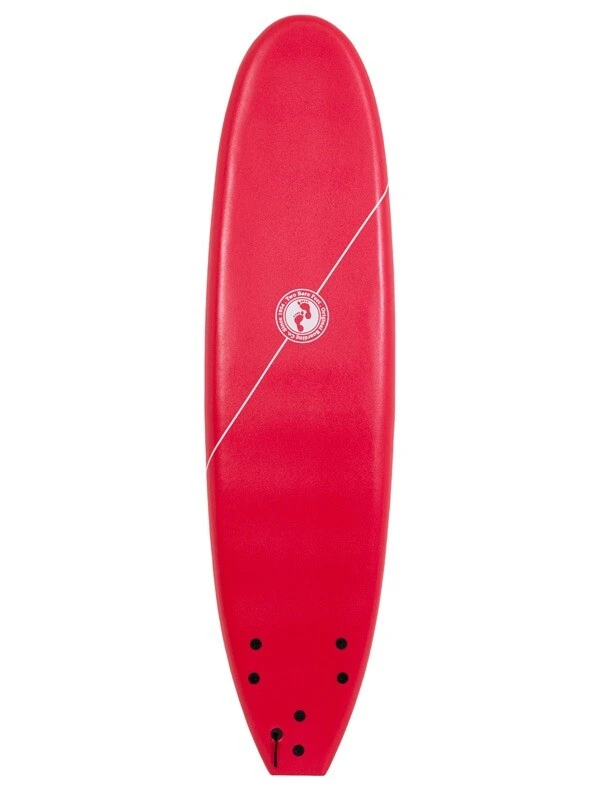 7ft Foamy Surfboard (Red) 2 7ft Foamy Surfboard (Red) - Image 2
