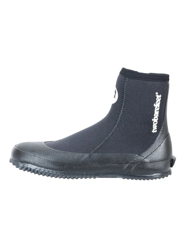 Two Bare Feet 5mm Neoprene Zipped Wetsuit Boots (Black) 1 Two Bare Feet 5mm Neoprene Zipped Wetsuit Boots (Black)