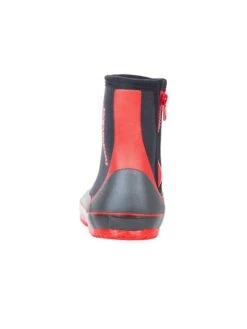 Two Bare Feet 5mm Neoprene Zipped Wetsuit Boots (Red) 6 Two Bare Feet 5mm Neoprene Zipped Wetsuit Boots (Red) -Ocean Glide Ready 5mm neoprene zipped boots red 3