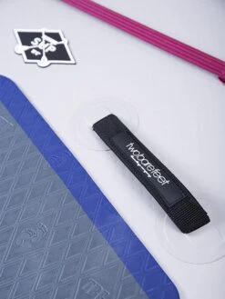 Two Bare Feet Sport Air (Touring) 12'0" X 33" X 6" Inflatable SUP Starter Pack (Raspberry) -Ocean Glide Ready angle 4 raspberry 8