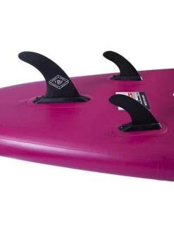 Two Bare Feet Sport Air (Allround) 10'6" X 33" X 4.75" Inflatable SUP Deluxe Fibreglass Pack (Raspberry) -Ocean Glide Ready angle 8 raspberry 1
