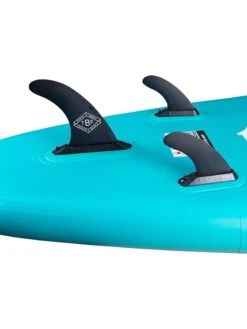 Two Bare Feet Sport Air (Allround) 10'6" X 33" X 4.75" Inflatable SUP Starter Pack (Teal) 14 Two Bare Feet Sport Air (Allround) 10'6" X 33" X 4.75" Inflatable SUP Starter Pack (Teal) -Ocean Glide Ready angle 8 teal