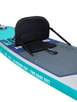 Two Bare Feet Sport Air (Allround) 10'6" X 33" X 4.75" Inflatable SUP Deluxe Carbon Hybrid Pack (Teal) 14 Two Bare Feet Sport Air (Allround) 10'6" X 33" X 4.75" Inflatable SUP Deluxe Carbon Hybrid Pack (Teal) -Ocean Glide Ready angle 9 teal 1 1