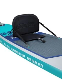 Two Bare Feet Sport Air (Allround XL) 10'10" X 33" X 6" Inflatable SUP Ultimate Pack (Teal) -Ocean Glide Ready angle 9.1 teal 2