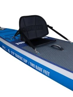Two Bare Feet Sport Air (Touring) 12'0" X 33" X 6" Inflatable SUP Ultimate Pack (Blue) -Ocean Glide Ready angle 9.2 blue 2