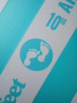 Two Bare Feet Archer (Allround XL) 10'10" X 33" X 6" Inflatable SUP Starter Pack (Teal) -Ocean Glide Ready angle 3 teal copy 3