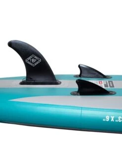 Two Bare Feet Archer (Allround XL) 10'10" X 33" X 6" Inflatable SUP Starter Pack (Teal) -Ocean Glide Ready angle 4 teal copy 3