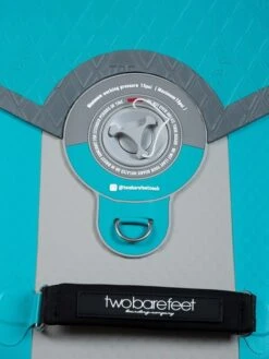 Two Bare Feet Archer (Allround XL) 10'10" X 33" X 6" Inflatable SUP Deluxe Fibreglass Hybrid Pack (Teal) -Ocean Glide Ready angle 5 teal copy 4