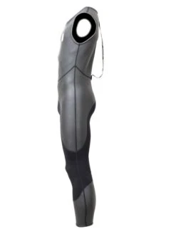 Two Bare Feet Enduro Sleeveless 2.5mm Mens Mesh Surf Suit (Black) -Ocean Glide Ready angle 3 13 1