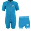 Essentials Baby Swim Kit - Aquatica Wetsuit + Nappy Shorts (Aqua)