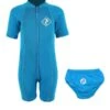 Essentials Baby Swim Kit - Aquatica Wetsuit + Swim Nappy (Aqua)