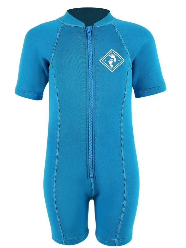 Essentials Baby Swim Kit - Aquatica Wetsuit + Towel + Bag (Aqua) 2 Essentials Baby Swim Kit - Aquatica Wetsuit + Towel + Bag (Aqua) - Image 2
