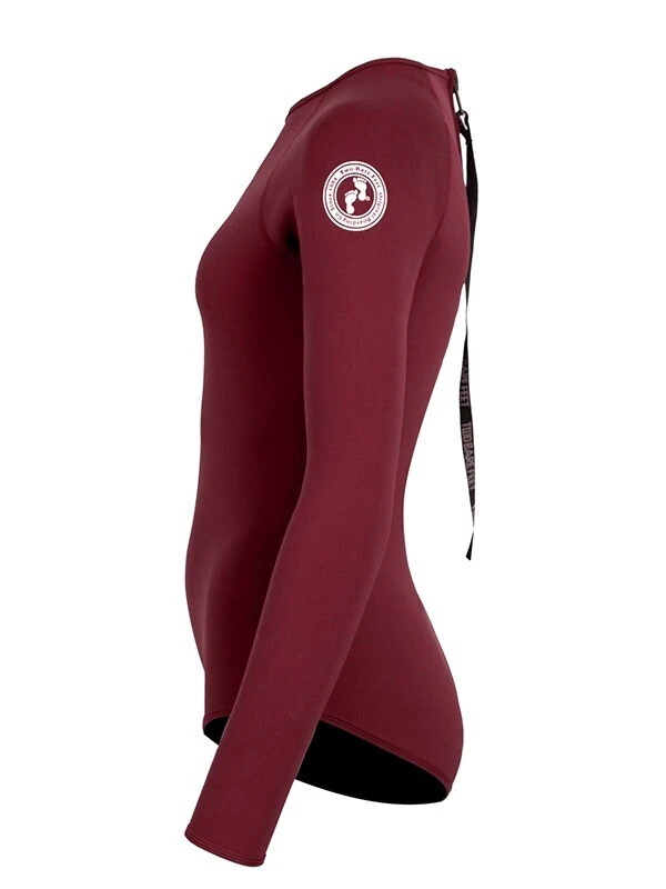 Two Bare Feet Arabella 2mm Superstretch Neoprene Womens Suit (Burgundy) 3 Two Bare Feet Arabella 2mm Superstretch Neoprene Womens Suit (Burgundy) - Image 3