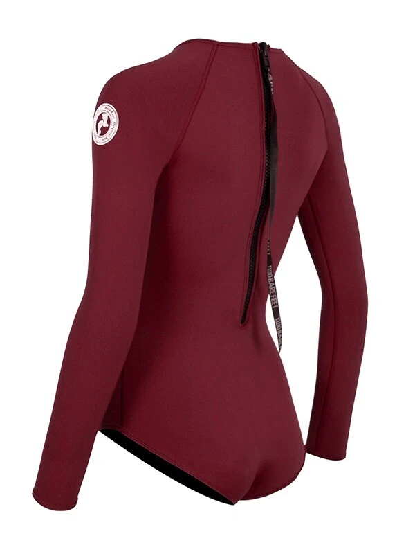 Two Bare Feet Arabella 2mm Superstretch Neoprene Womens Suit (Burgundy) 4 Two Bare Feet Arabella 2mm Superstretch Neoprene Womens Suit (Burgundy) - Image 4