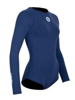 Two Bare Feet Arabella 2mm Superstretch Neoprene Womens Suit (Navy) -Ocean Glide Ready arabella navy 8