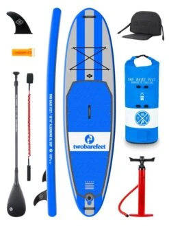Two Bare Feet Archer (Allround XL) 10'10" X 33" X 6" Inflatable SUP Ultimate Pack (Blue)