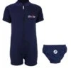 Essentials Baby Swim Kit - Classic Wetsuit + Swim Nappy (Blue)