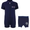Essentials Baby Swim Kit - Classic Wetsuit + Nappy Shorts (Blue)