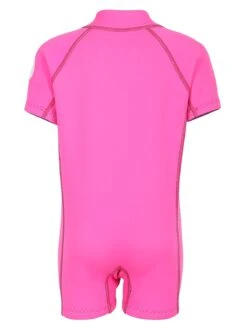 Essentials Baby Swim Kit - Classic Wetsuit + Towel + Bag (Pink) -Ocean Glide Ready classic baby pink back 1