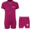 Essentials Baby Swim Kit - Classic Wetsuit + Nappy Shorts (Raspberry)