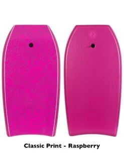 Two Bare Feet Flowers Quad Bodyboard And Bag Bundle (Choice Of 33", 37", 41") 16 Two Bare Feet Flowers Quad Bodyboard And Bag Bundle (Choice Of 33", 37", 41") -Ocean Glide Ready classic print raspberry 2