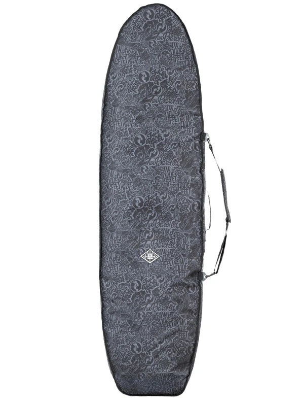 Classic Pattern 6'6" Surfboard Travel Bag (Black / Grey) 1 Classic Pattern 6'6" Surfboard Travel Bag (Black / Grey)