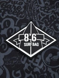 Classic Pattern 8'6" Surfboard Travel Bag (Black / Grey) -Ocean Glide Ready cp surfboard bags 8 6 4