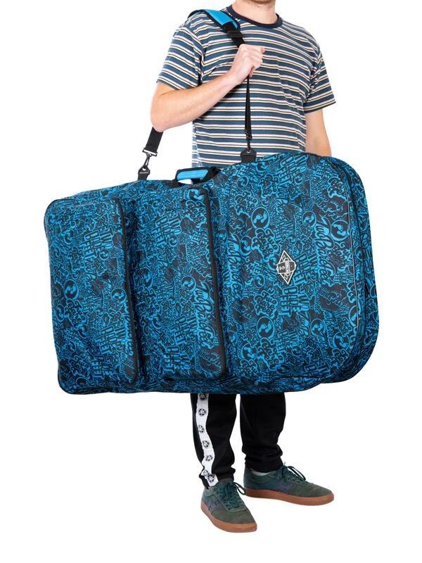 44" Double Bodyboard Bag (Blue Classic Pattern) 4 44" Double Bodyboard Bag (Blue Classic Pattern) - Image 4