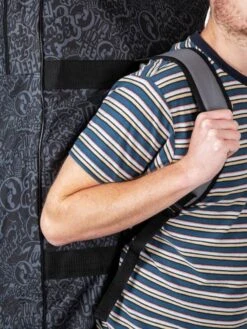 44" Double Bodyboard Bag (Grey Classic Pattern) 9 44" Double Bodyboard Bag (Grey Classic Pattern) -Ocean Glide Ready double bodyboard bag grey 5