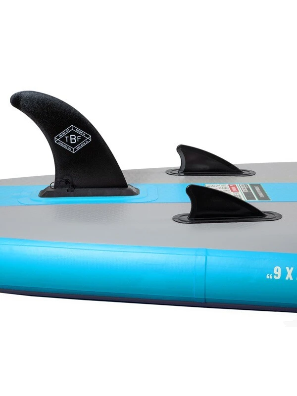 Two Bare Feet Entradia (Allround XL) 10'10" X 34" X 6" Inflatable SUP Deluxe Fibreglass Hybrid Pack (Aqua) 6 Two Bare Feet Entradia (Allround XL) 10'10" X 34" X 6" Inflatable SUP Deluxe Fibreglass Hybrid Pack (Aqua) - Image 6