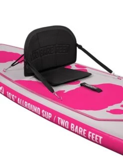 Two Bare Feet Entradia (Allround) 10'6" X 34" X 4.75" Inflatable SUP Deluxe Carbon Hybrid Pack (Pink) -Ocean Glide Ready entradia 10 6 2 pink 2 1