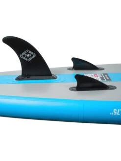Two Bare Feet Entradia (Allround) 10'6" X 34" X 4.75" Inflatable SUP Deluxe Fibreglass Hybrid Pack (Aqua) -Ocean Glide Ready entradia 10 6 3 aqua 1