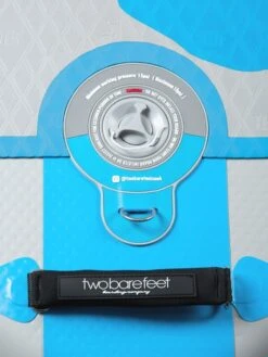 Two Bare Feet Entradia (Allround) 10'6" X 34" X 4.75" Inflatable SUP Deluxe Fibreglass Hybrid Pack (Aqua) -Ocean Glide Ready entradia 10 6 4 aqua 1