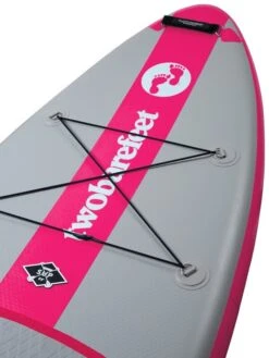 Two Bare Feet Entradia (Touring) 11'6" X 34" X 6" Inflatable SUP Deluxe Carbon Hybrid Pack (Pink) -Ocean Glide Ready entradia 11 6 1 pink 2