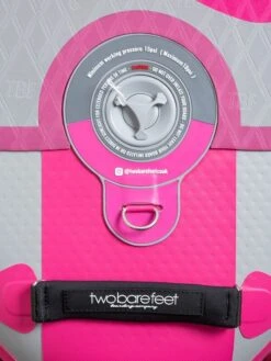 Two Bare Feet Entradia (Touring) 11'6" X 34" X 6" Inflatable SUP Deluxe Fibreglass Hybrid Pack (Pink) -Ocean Glide Ready entradia 11 6 4 pink 1