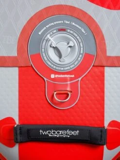Two Bare Feet Entradia (Touring) 11'6" X 34" X 6" Inflatable SUP Starter Pack (Red) -Ocean Glide Ready entradia 11 6 4 red