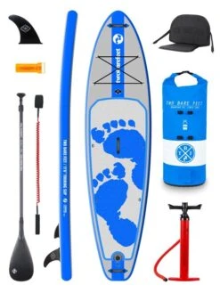 Two Bare Feet Entradia (Touring) 11'6" X 34" X 6" Inflatable SUP Ultimate Pack (Blue)