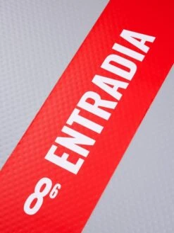 Two Bare Feet Entradia (Allround XS) 8'6" X 34" X 4.75" Inflatable Juniors SUP Deluxe Carbon Hybrid Pack (Red) -Ocean Glide Ready entradia 8 6 5 red 2