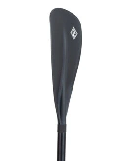 Two Bare Feet 2 Piece Fibreglass Hybrid SUP Paddle & Bag Package (Black) -Ocean Glide Ready fibreglass black 2 1 3