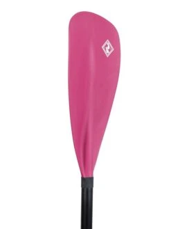 Two Bare Feet 2 Piece Fibreglass Hybrid SUP Paddle (Raspberry) -Ocean Glide Ready fibreglass rasp 2 copy 3