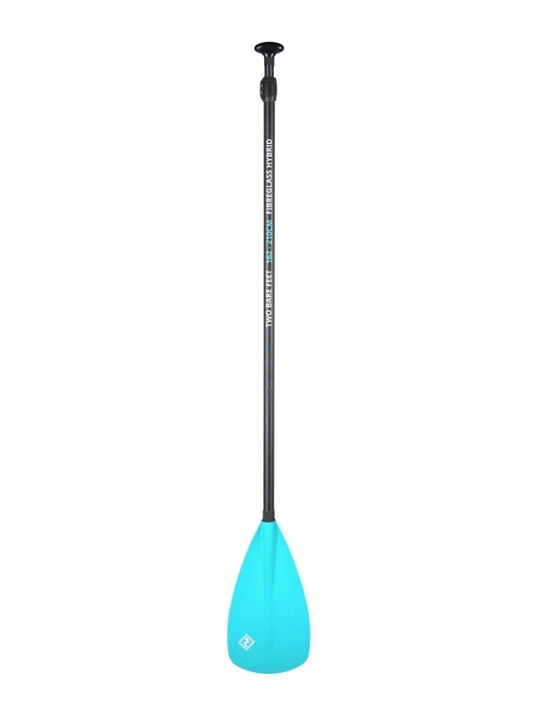 Two Bare Feet 3 Piece Fibreglass Hybrid SUP Paddle & Bag Package (Aqua) 3 Two Bare Feet 3 Piece Fibreglass Hybrid SUP Paddle & Bag Package (Aqua) - Image 3