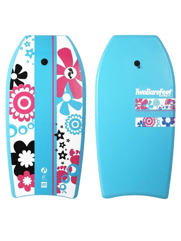 Two Bare Feet Flowers Quad Bodyboard And Bag Bundle (Choice Of 33", 37", 41") 2 Two Bare Feet Flowers Quad Bodyboard And Bag Bundle (Choice Of 33", 37", 41") - Image 2