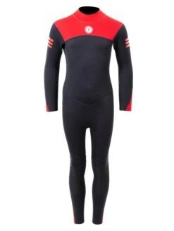 Two Bare Feet Glider 2.5mm Full Length Junior Wetsuit (Red)