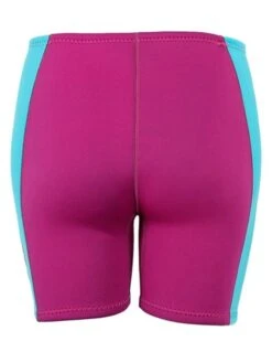 Two Bare Feet Womens Harmony 3mm Wetsuit Shorts (Raspberry / Aqua) 12 Two Bare Feet Womens Harmony 3mm Wetsuit Shorts (Raspberry / Aqua) -Ocean Glide Ready harmony shorts raspberry mint 5
