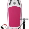 Two Bare Feet Boarding Co. 44" Inflatable Bodyboard - Basic Pack (Pink)