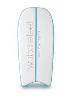 Two Bare Feet Boarding Co. 44" Inflatable Bodyboard - Basic Pack (Teal) -Ocean Glide Ready inflatable bodyboard teal 3 1