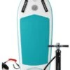 Two Bare Feet Boarding Co. 44" Inflatable Bodyboard - Basic Pack (Teal)