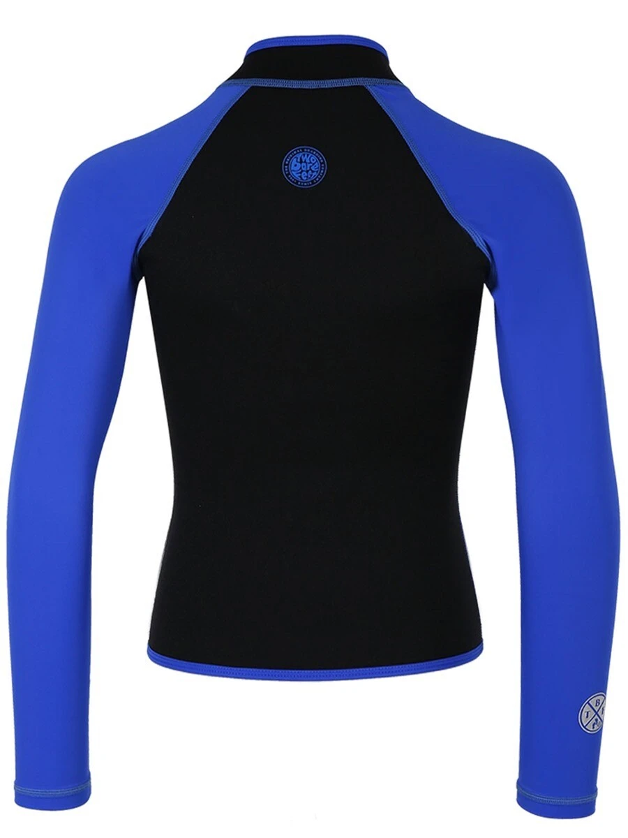 Two Bare Feet Mens Heritage Pursuit 3mm Wetsuit Jacket (Blue / Black) - Image 5