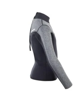 Two Bare Feet Junior Aspect 2.5mm Back Zip Jacket (Black/Grey) -Ocean Glide Ready kids aspect back zip jacket black delta 7